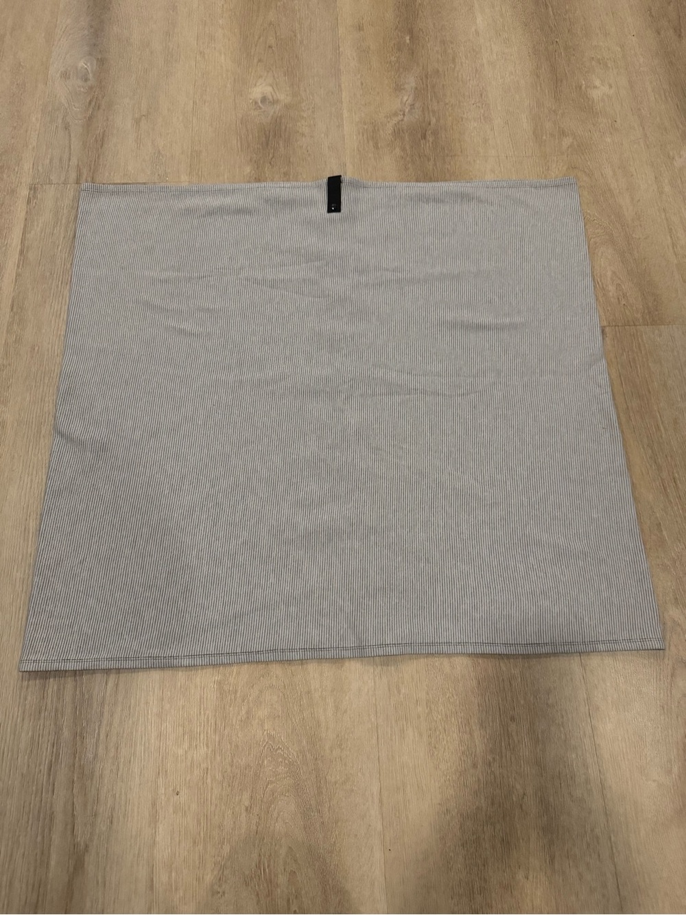 Lululemon Womens Gray Vinyasa Scarf Wrap Snap Infinity Blanket